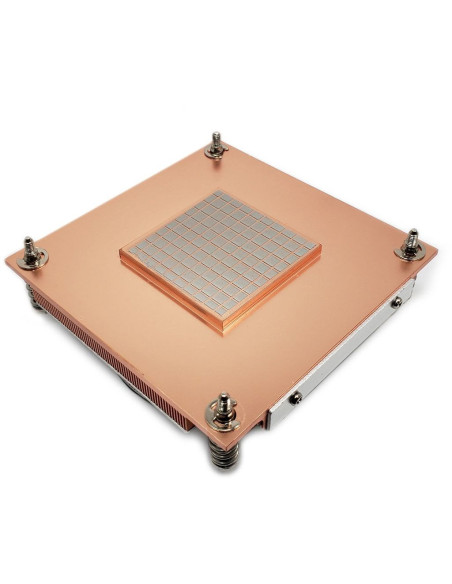 Inter-Tech Q-3 Procesor Radiator 8 Cm Czarny, Srebrny 1 Szt.