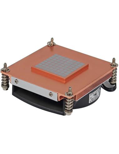 Inter-Tech Q-3 Procesor Radiator 8 Cm Czarny, Srebrny 1 Szt.