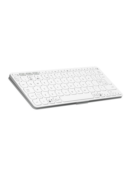 Logitech Keys-To-Go 2 Qwerty Amerykański Międzynarodowy Bluetooth Biały