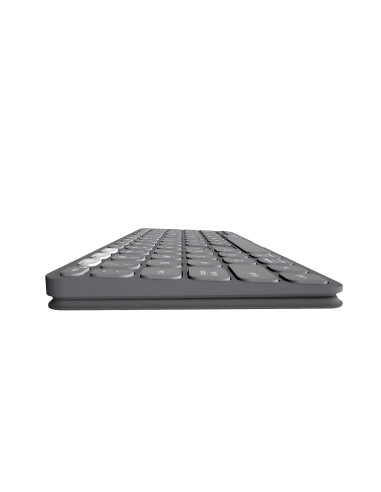 Logitech Keys-To-Go 2 Qwerty Amerykański Międzynarodowy Bluetooth Biały