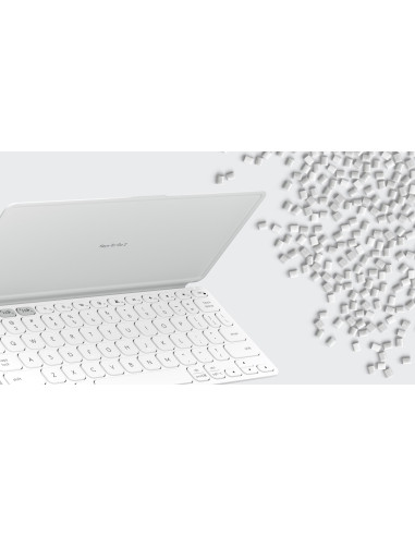Logitech Keys-To-Go 2 Qwerty Amerykański Międzynarodowy Bluetooth Biały