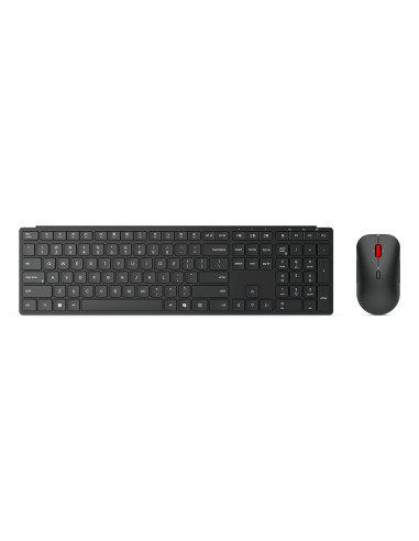 Lenovo 4X31S04814 Klawiatura Dołączona Myszka Biuro Rf Wireless + Bluetooth Niemiecki Czarny
