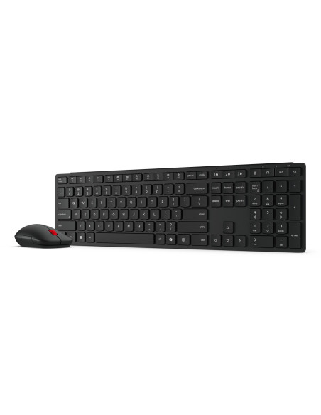 Lenovo 4X31S04814 Klawiatura Dołączona Myszka Biuro Rf Wireless + Bluetooth Niemiecki Czarny