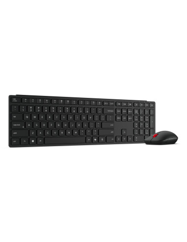 Lenovo 4X31S04814 Klawiatura Dołączona Myszka Biuro Rf Wireless + Bluetooth Niemiecki Czarny