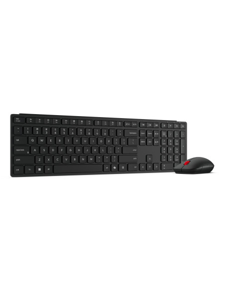 Lenovo 4X31S04814 Klawiatura Dołączona Myszka Biuro Rf Wireless + Bluetooth Niemiecki Czarny