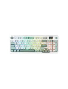 Redragon K719Wg-Rgb-Pro Galatin Klawiatura Usb + Rf Wireless + Bluetooth Biały, Zielony 2