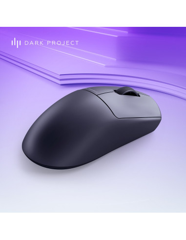 Dark Project Dpp_Nexus_Black Myszka Gaming Oburęczny Rf Wireless + Bluetooth + Usb Type-C Optyczny 26000 Dpi