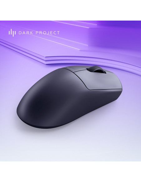Dark Project Dpp_Nexus_Black Myszka Gaming Oburęczny Rf Wireless + Bluetooth + Usb Type-C Optyczny 26000 Dpi