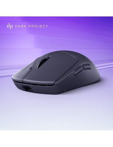 Dark Project Dpp_Nexus_Black Myszka Gaming Oburęczny Rf Wireless + Bluetooth + Usb Type-C Optyczny 26000 Dpi