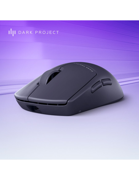 Dark Project Dpp_Nexus_Black Myszka Gaming Oburęczny Rf Wireless + Bluetooth + Usb Type-C Optyczny 26000 Dpi