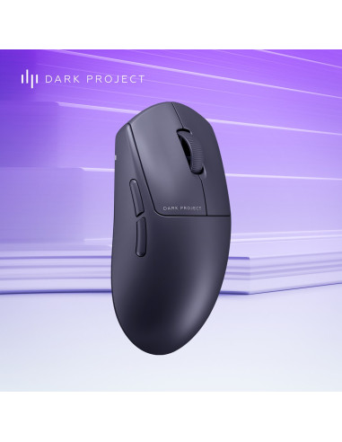 Dark Project Dpp_Nexus_Black Myszka Gaming Oburęczny Rf Wireless + Bluetooth + Usb Type-C Optyczny 26000 Dpi