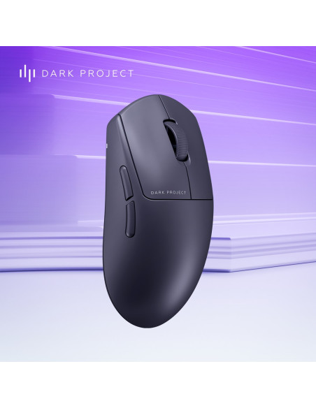 Dark Project Dpp_Nexus_Black Myszka Gaming Oburęczny Rf Wireless + Bluetooth + Usb Type-C Optyczny 26000 Dpi