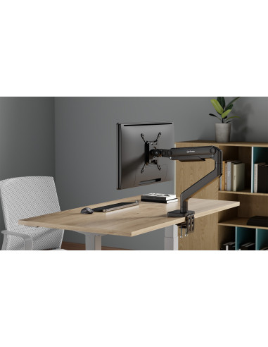 Manhattan 462570 Uchwyt / Stojak Do Monitorów 124,5 Cm (49") Biurko Czarny