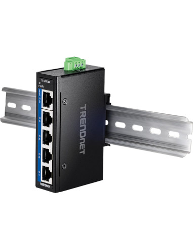Trendnet Ti-Glc50 Przełącznik Sieciowy Nie Zarządzany Gigabit Ethernet (10/100/1000) Czarny