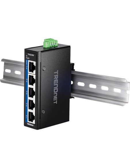 Trendnet Ti-Glc50 Przełącznik Sieciowy Nie Zarządzany Gigabit Ethernet (10/100/1000) Czarny