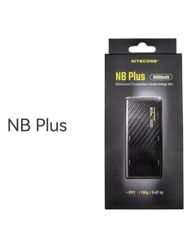 Nitecore Nb Plus Bank Mocy Litowo-Jonowa (Li-Ion) 10000 Mah Czarny