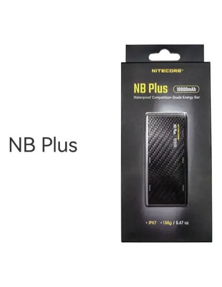 Nitecore Nb Plus Bank Mocy Litowo-Jonowa (Li-Ion) 10000 Mah Czarny