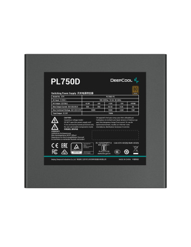 Deepcool Pl750D Moduł Zasilaczy 750 W 20+4 Pin Atx Atx Czarny