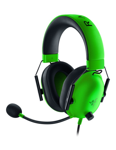 Razer Blackshark V2 X Zestaw Słuchawkowy Przewodowa Opaska Na Głowę Gaming Zielony, Czarny