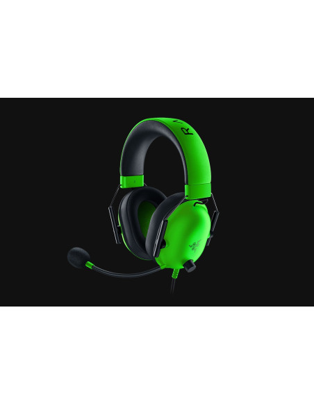 Razer Blackshark V2 X Zestaw Słuchawkowy Przewodowa Opaska Na Głowę Gaming Zielony, Czarny