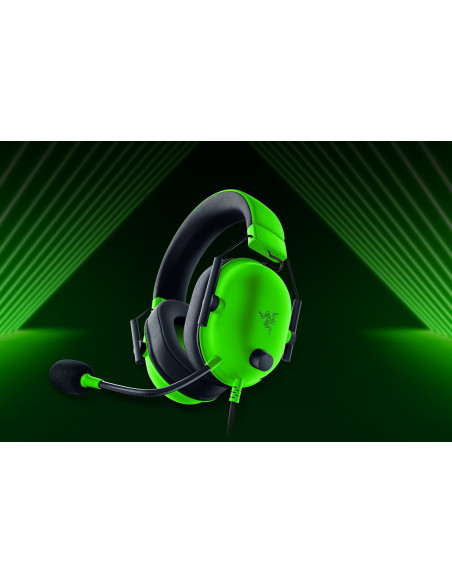Razer Blackshark V2 X Zestaw Słuchawkowy Przewodowa Opaska Na Głowę Gaming Zielony, Czarny