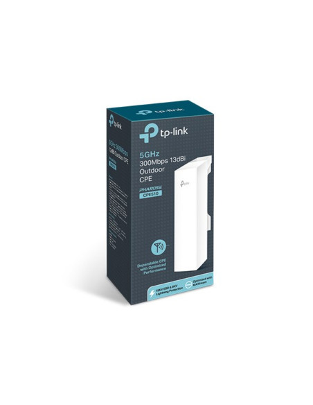 Tp-Link Cpe510 Punkt Dostępowy Wlan 300 Mbit/S Biały Obsługa Poe