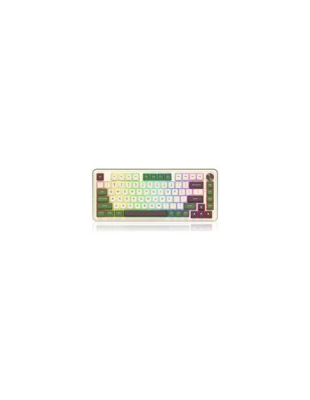 Redragon K681Cgc-Rgb-Pro Cyrus Klawiatura Usb + Rf Wireless + Bluetooth Biały, Zielony