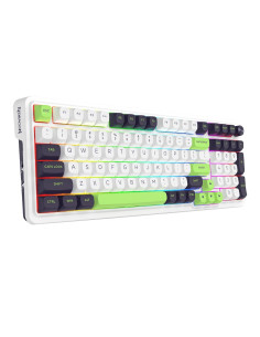 Redragon K686Wbg-Rgb-Max Eisa Max Klawiatura Usb + Rf Wireless + Bluetooth Biały, Czarny