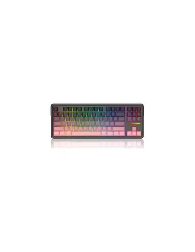 Redragon K728Sp-Rgb-Pro Antonium Pro Klawiatura Usb + Rf Wireless + Bluetooth Czarny, Różowy