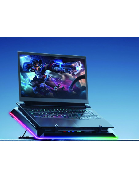 Conceptronic Thyia03B Podkładka Chłodząca Do Laptop 48,3 Cm (19") 2400 Rpm Czarny