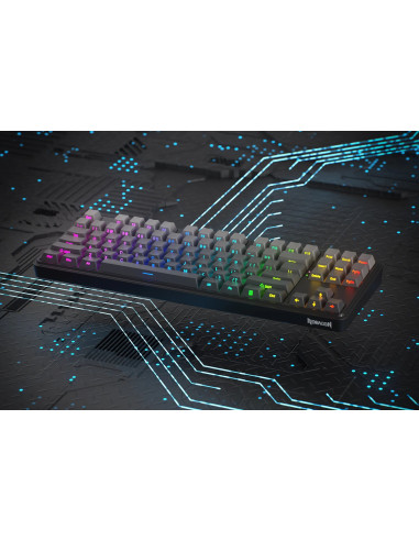 Redragon K707Sp-Rgb-Pro Starblade Klawiatura Usb + Rf Wireless + Bluetooth Czarny