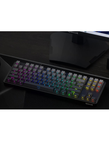 Redragon K707Sp-Rgb-Pro Starblade Klawiatura Usb + Rf Wireless + Bluetooth Czarny