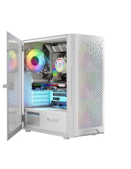 Obudowa Logic Aramis Argb Minidi Usb 3.0 Biała