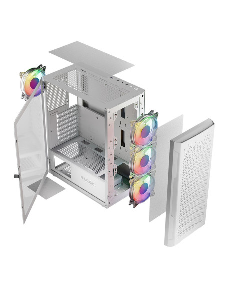 Obudowa Logic Aramis Argb Minidi Usb 3.0 Biała