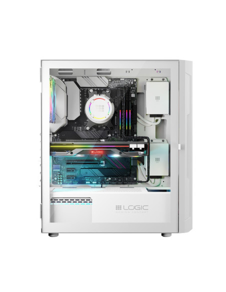 Obudowa Logic Aramis Argb Minidi Usb 3.0 Biała