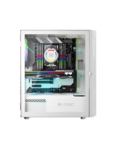 Obudowa Logic Aramis Argb Minidi Usb 3.0 Biała
