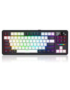 Redragon K746Wb-Rgb-Pro Klawiatura Usb + Rf Wireless + Bluetooth Czarny