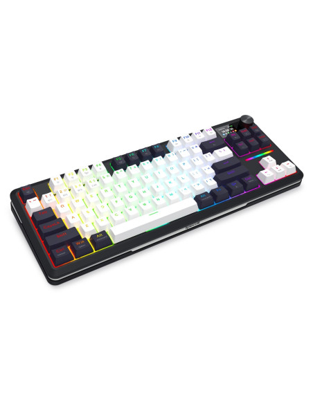 Redragon K746Wb-Rgb-Pro Klawiatura Usb + Rf Wireless + Bluetooth Czarny