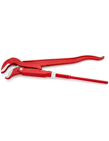 Knipex 83 30 015 Klucz Do Rur Czerwony, Stal Nierdzewna Czerwony 6 Cm Szwedzki Klucz Do Rur Stal Chromowo-Wanadowa