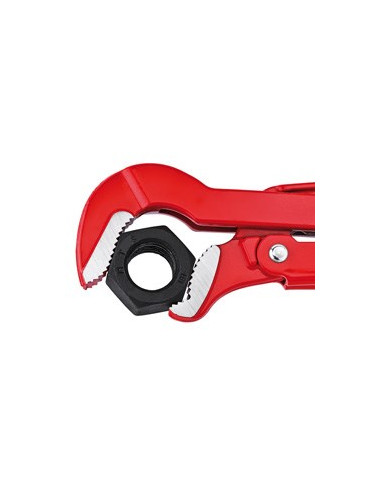 Knipex 83 30 015 Klucz Do Rur Czerwony, Stal Nierdzewna Czerwony 6 Cm Szwedzki Klucz Do Rur Stal Chromowo-Wanadowa