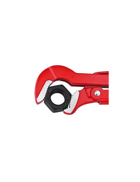 Knipex 83 30 015 Klucz Do Rur Czerwony, Stal Nierdzewna Czerwony 6 Cm Szwedzki Klucz Do Rur Stal Chromowo-Wanadowa