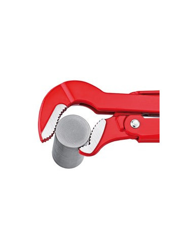 Knipex 83 30 015 Klucz Do Rur Czerwony, Stal Nierdzewna Czerwony 6 Cm Szwedzki Klucz Do Rur Stal Chromowo-Wanadowa