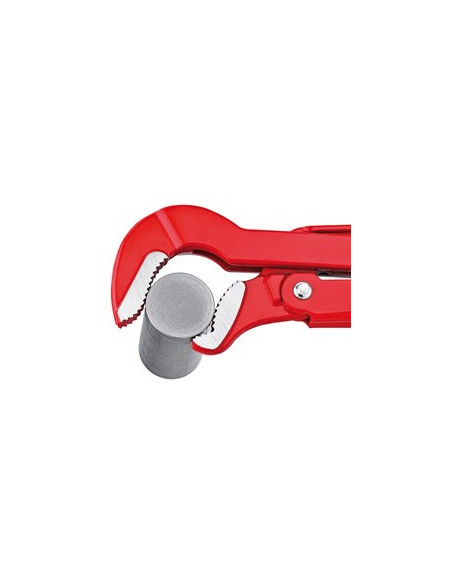 Knipex 83 30 015 Klucz Do Rur Czerwony, Stal Nierdzewna Czerwony 6 Cm Szwedzki Klucz Do Rur Stal Chromowo-Wanadowa