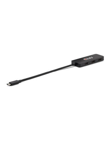 Club3D Mst-Hub Usb 3.2 Typ C   3X Hdmi 4K60Hz St/Bu Retail