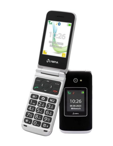 Olympia Vitus 4G 7,11 Cm (2.8") 147 G Czarny Aparat W Telefonie