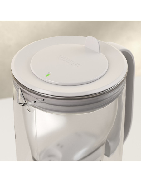Dzbanek Filtrujący Brita Glass+2 Wkłady Maxtrapro Pp (Niebieski  2,5L)