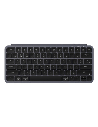 Keychron B1P-K1 Klawiatura Dom/Biuro Usb + Rf Wireless + Bluetooth Szary