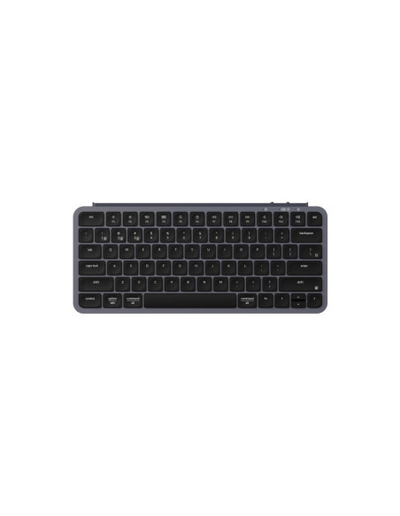 Keychron B1P-K1 Klawiatura Dom/Biuro Usb + Rf Wireless + Bluetooth Szary