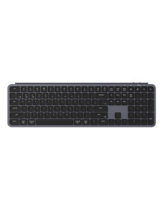 Keychron B6P-K1 Klawiatura Dom/Biuro Usb + Rf Wireless + Bluetooth Szary