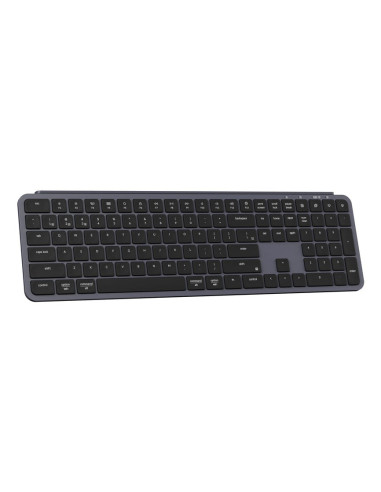Keychron B6P-K1 Klawiatura Dom/Biuro Usb + Rf Wireless + Bluetooth Szary